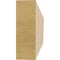Ekena Millwork 2in. W x 6in. H x 24in. L Crestline Woodgrain TimberThane Rafter Tail, Primed Tan RFTUR02X06X24CRERCPR - alternate 5